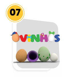 QUEM TÁ DENTRO DO OVINHO?