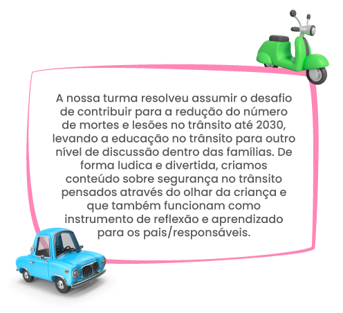 Ovinhos e educação para o trânsito